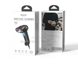 Yesido Barcode Scanner Wired USB/RS232/PS2 Interface, High-Speed