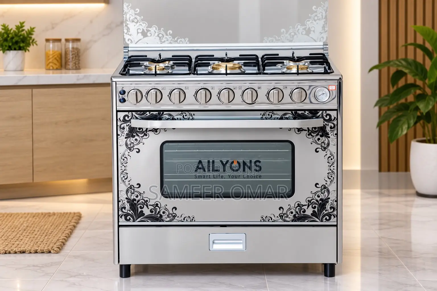 Ailyons Free Standing Cooker