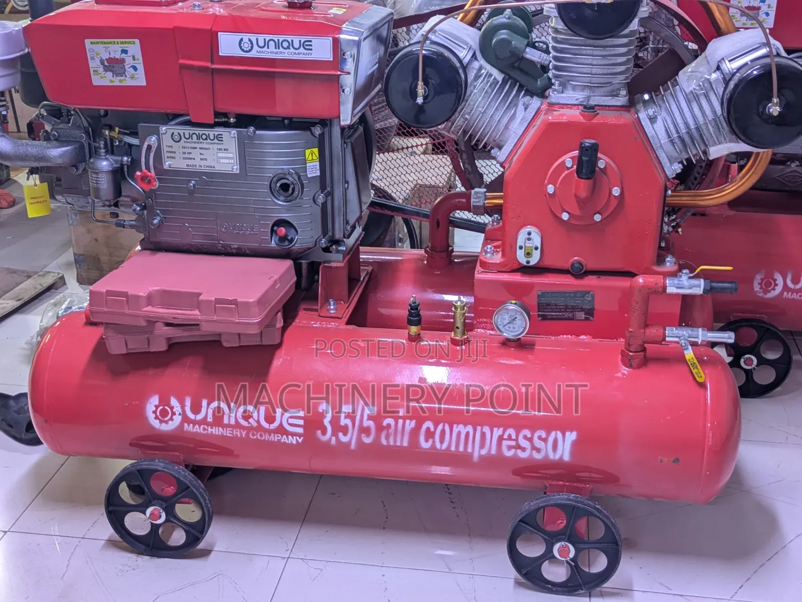 Air Compressor Double Tank