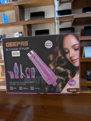 Geepas 6 in 1 Hair Styler