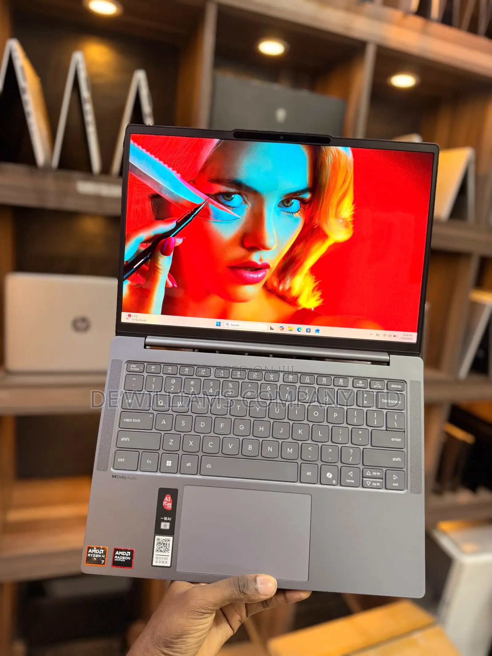 New Laptop Lenovo Yoga 7 15ITL5 32GB AMD Ryzen 7 SSD 1T