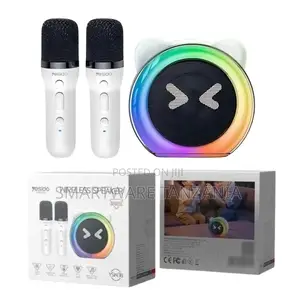 Yesido YSW36 Wireless Speaker With Dual Microphones and LED Light Show