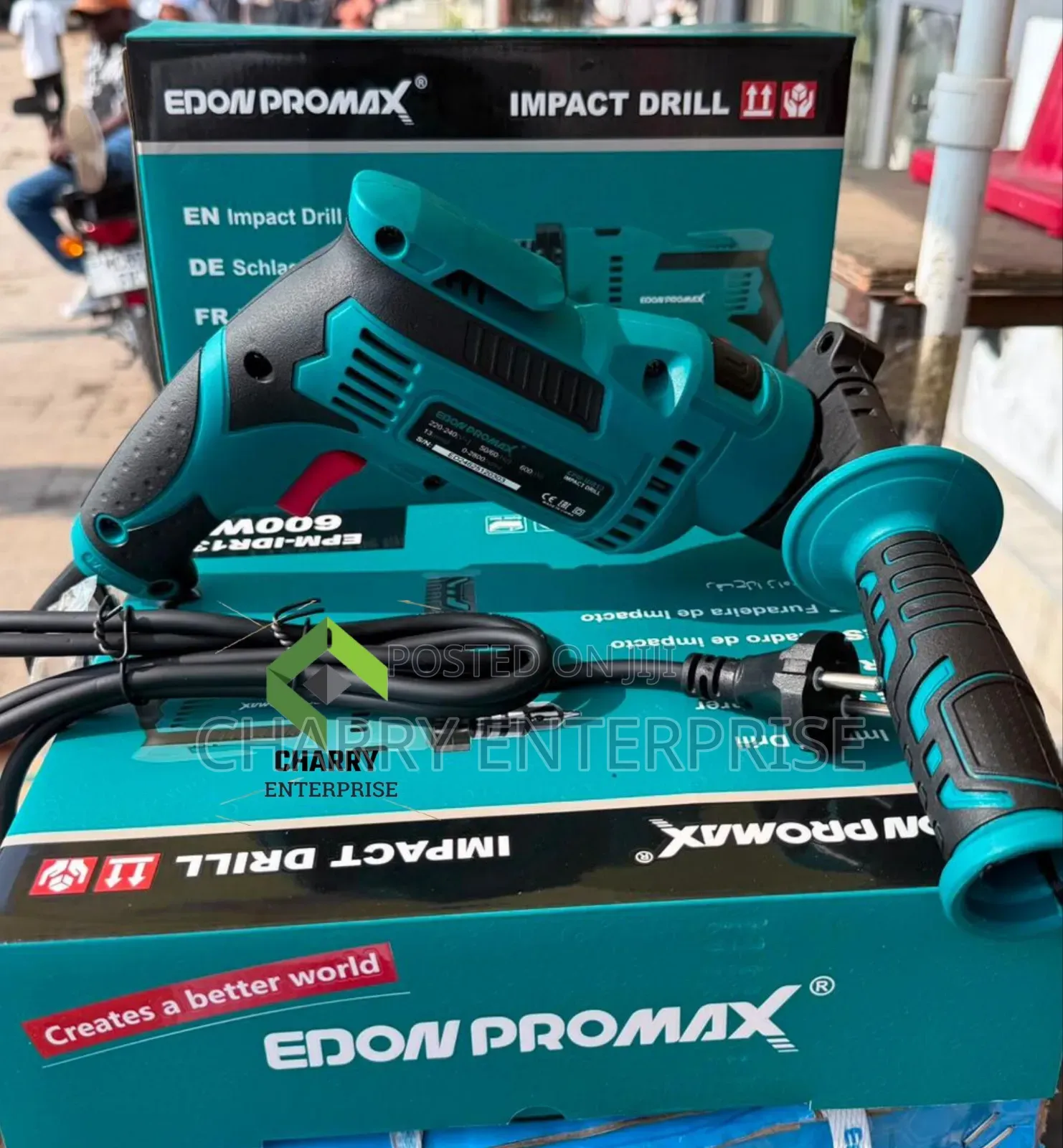 Edon Promax Hand Drill 600W Corded Electric Impact Drill.13mm