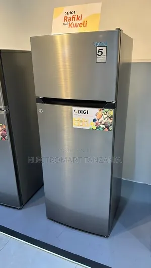 DIGI 208L Top Freezer Fridge | Inox | Ice Maker | Brand New