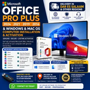 Microsoft Office Professional Plus 2024, 2021, 2019,2016 Installation