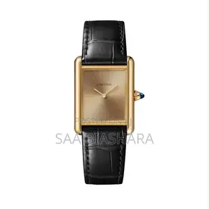 Cartier Tank Black and Gold Color