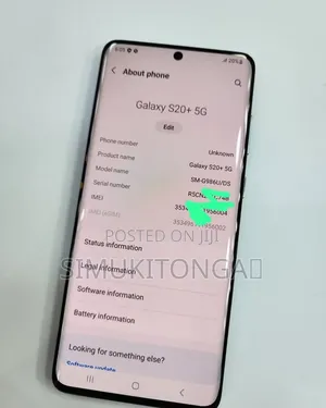 Samsung Galaxy S20+ 128 GB Black