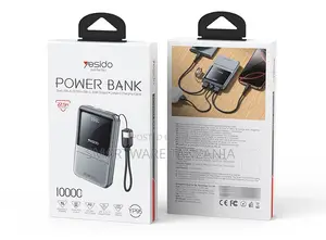 Yesido 10000mAh Power Bank With Dual USB-A and USB-C 22.5W Output