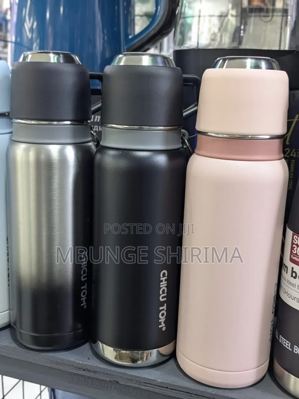 Stainless Steel Vacuum Flask 800ml – Hot Cold Thermos Bottle