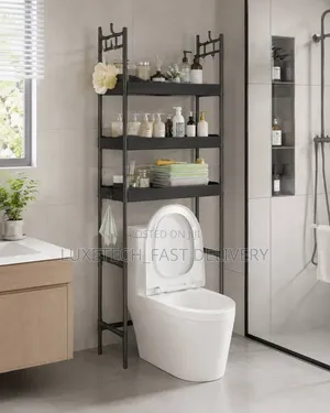 3-Tier Over-Toilet Storage Rack Bathroom Organizer Shelf