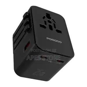 Porodo Universal Travel Adapter