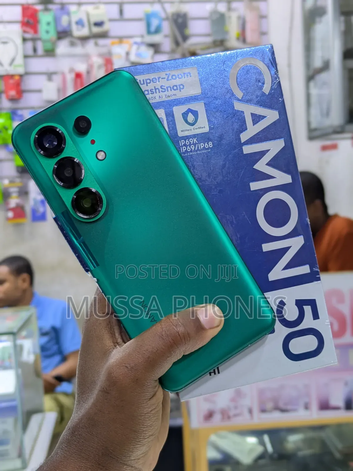 New Tecno Camon 50 Pro 256 GB Green