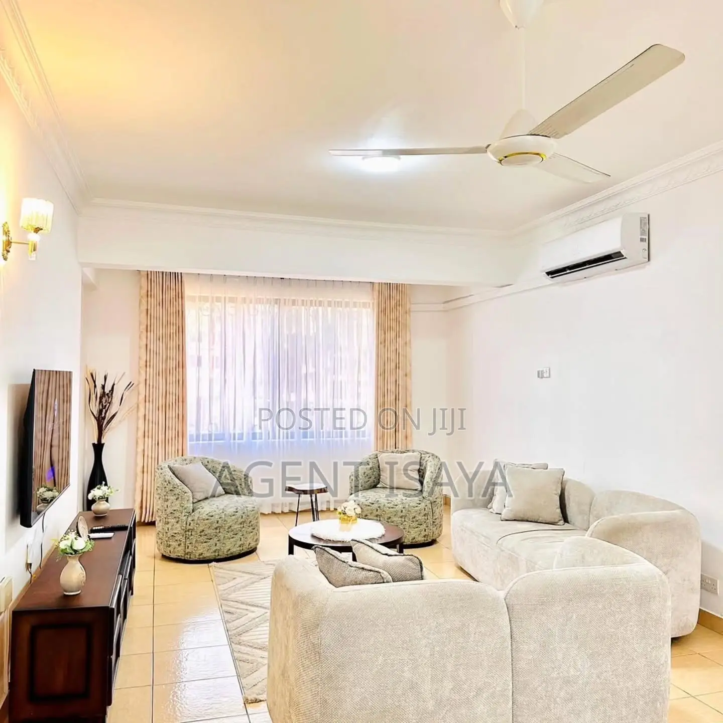 Furnished 4bdrm Apartment in Upanga West for rent