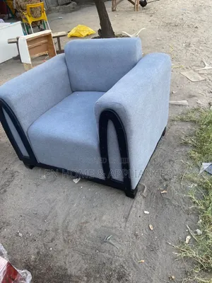 Sofa High Quality Fiber and White Color Grey