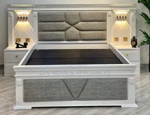 Bed Sofa 5/6 Color Grey and White