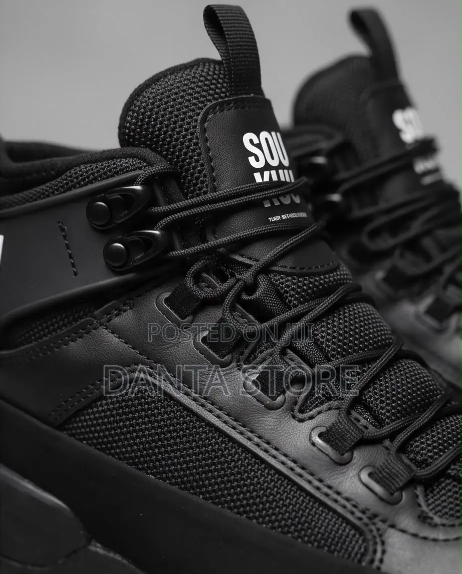 SOUKUU X the Northface Glenclyffe Boots Black