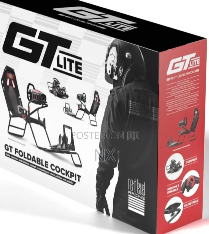 Next Level Racing GT Lite Foldable Simulator Cockpit