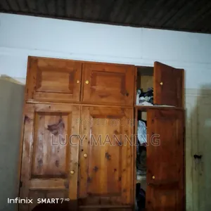 Mpodo Cloth Cupboard With Chest of Dwawers