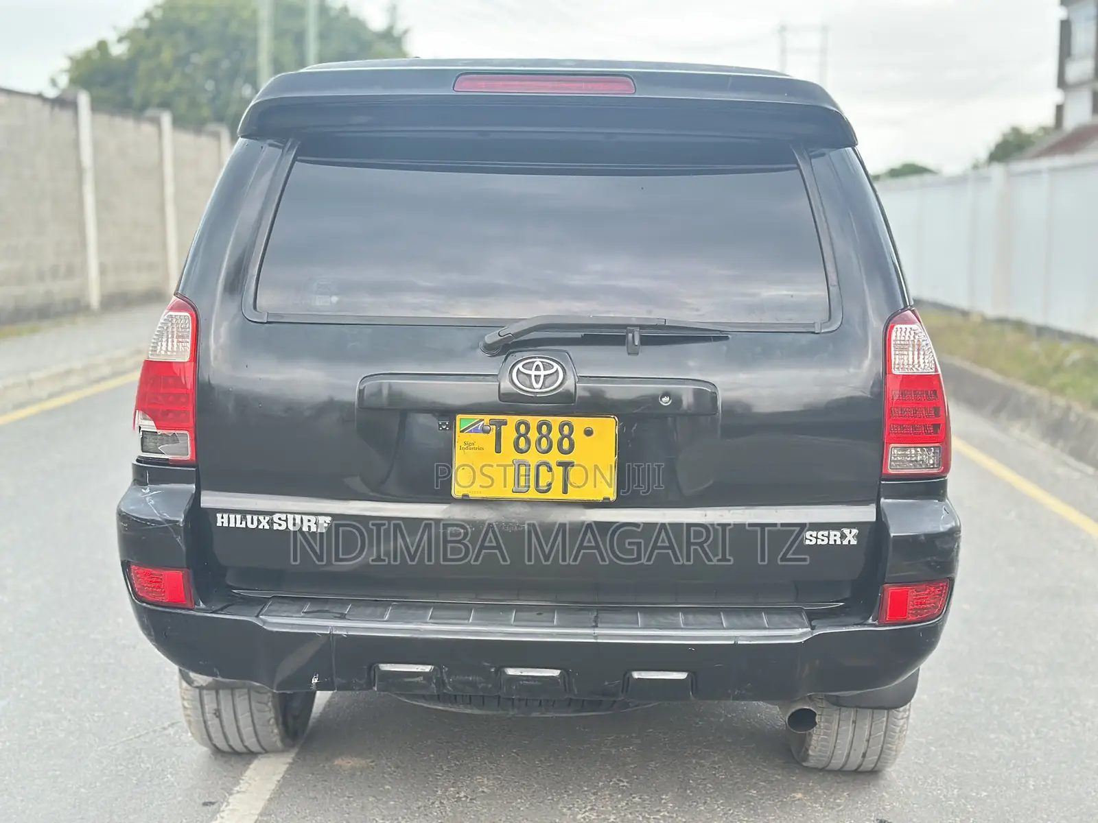 Toyota Hilux Surf 2.7 SSR 2007 Black