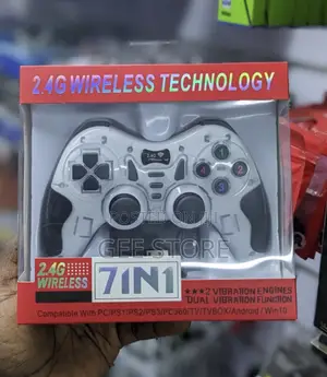 2.4g Wireless 7 in 1 Game Controller
