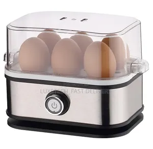 Evija E-1229 Electric Egg Boiler (6-Egg, Auto Shut-Off)