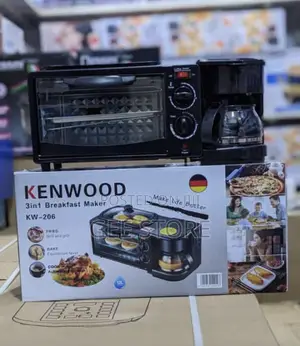 Kenwood 3 in 1 Breakfast Maker Kw-206