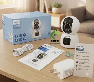 Sd Card and Mobile Recording Philips Ip Wifi Dual Home Camera