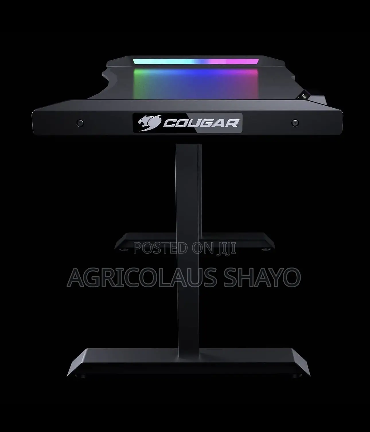 Cougar 120 RGB Gaming Desk / Heavy-Duty Computer Table
