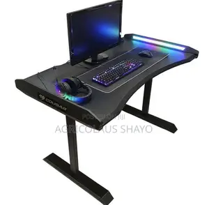 Cougar 120 RGB Gaming Desk / Heavy-Duty Computer Table