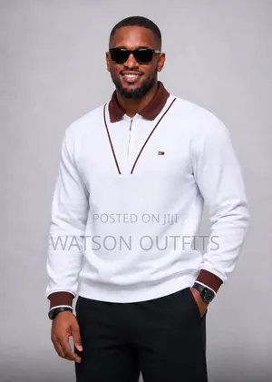 Smartly Branded Nicely Designed Collars Men's Long Sleeves T-Shirts