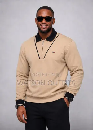 Smartly Branded Nicely Designed Collars Men's Long Sleeves T-Shirts