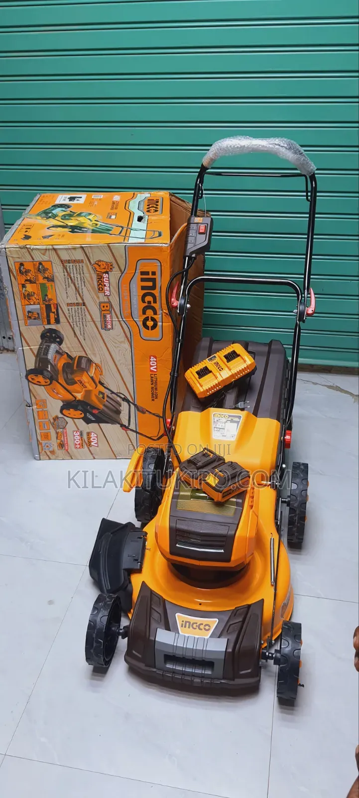 Ingco Lithium Ion Lawnmower