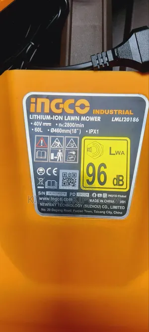 Ingco Lithium Ion Lawnmower
