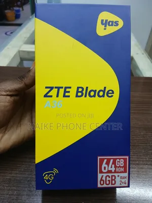 New ZTE Blade A36 64 GB Black