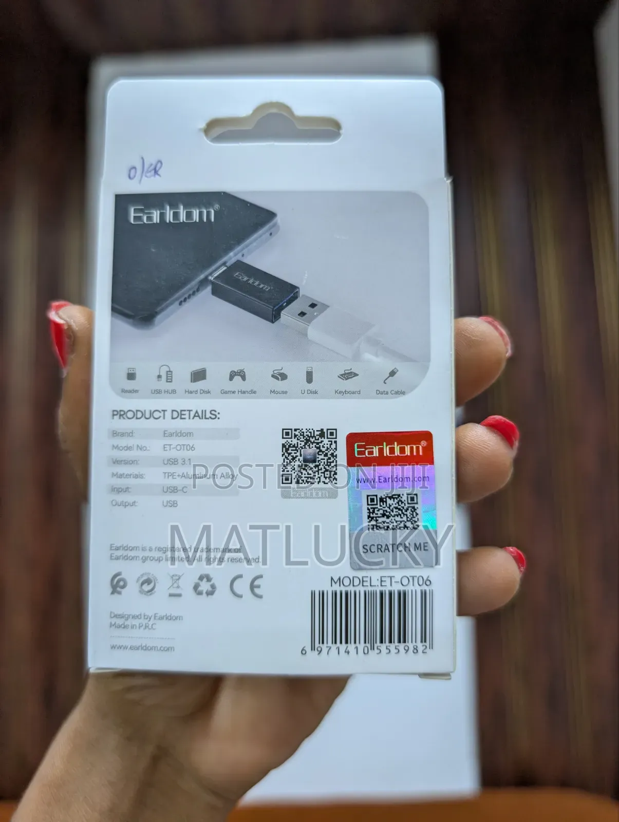 USB 3.1 to USB Otg Adapter