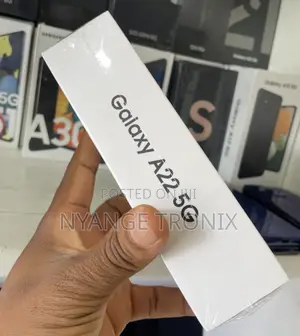 New Samsung Galaxy A22 5G 128 GB Black