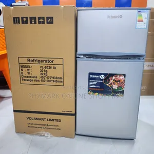 Volsmart Fridge Double Door 118L