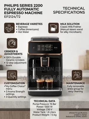 Philips Automatic Coffee Machine Silva Gold Line