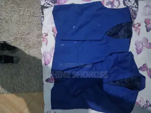 Royal Blue Blazer and Royal Blue Waist Coat