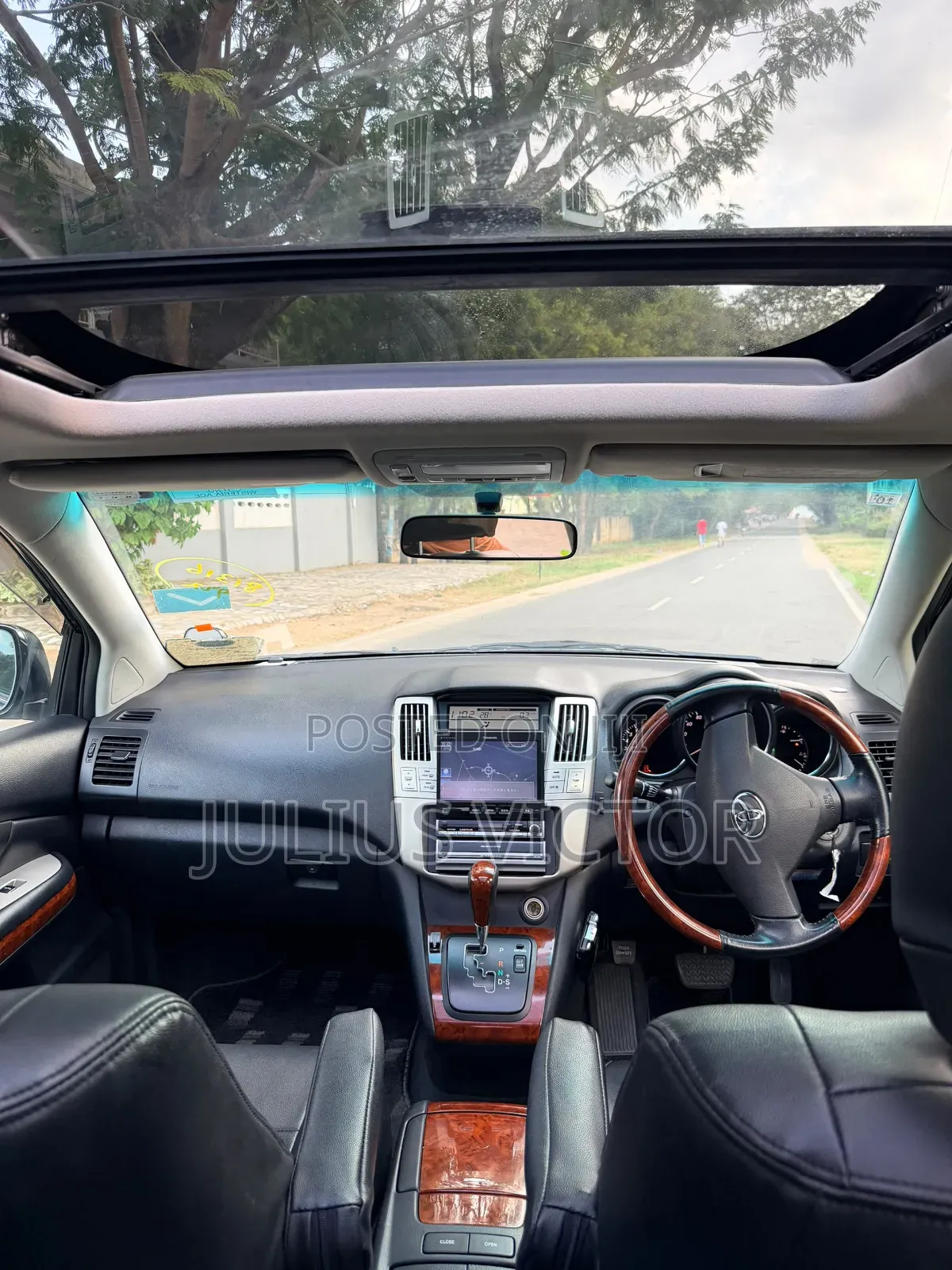 Toyota Harrier 2007 Black