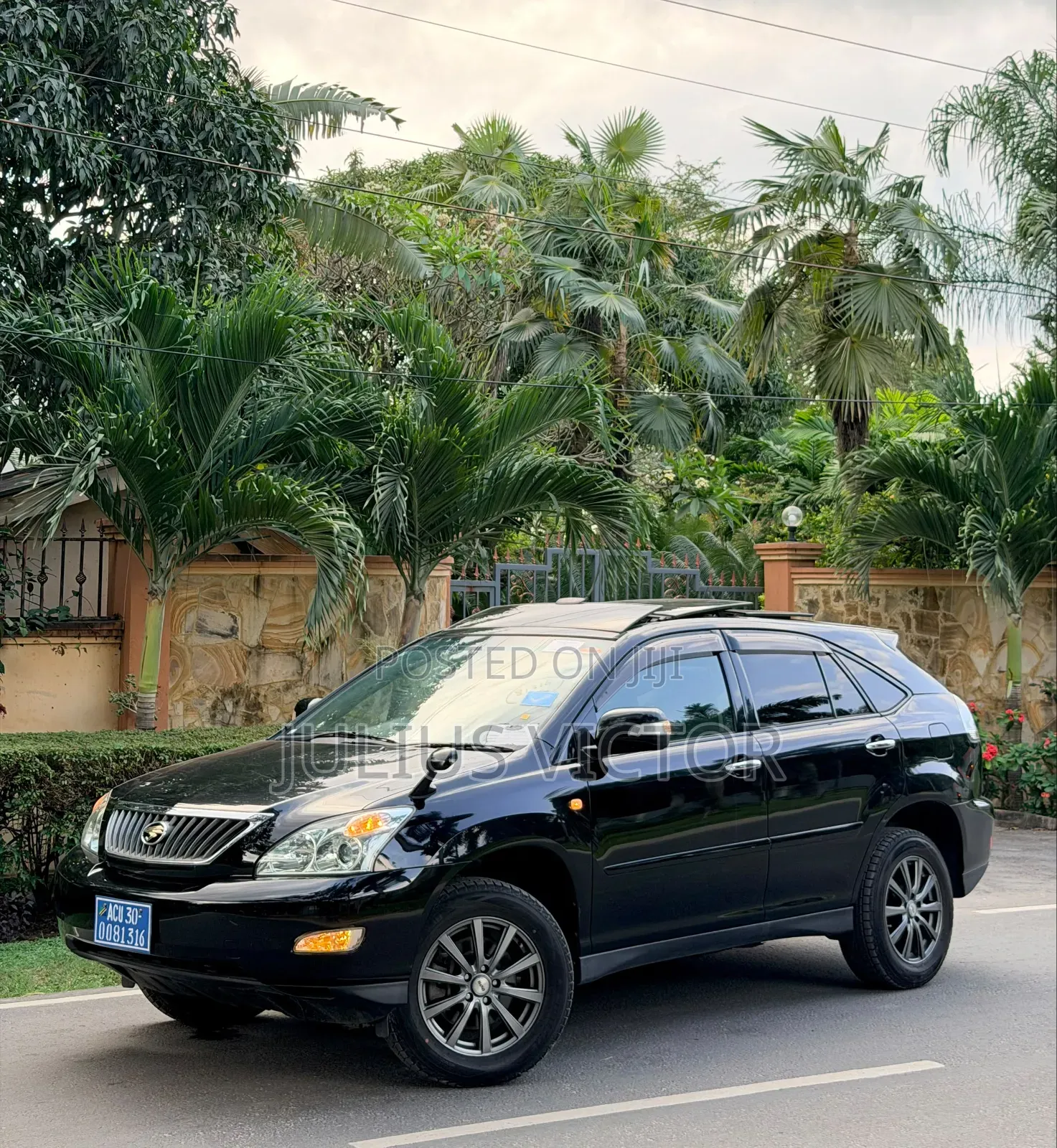 Toyota Harrier 2007 Black