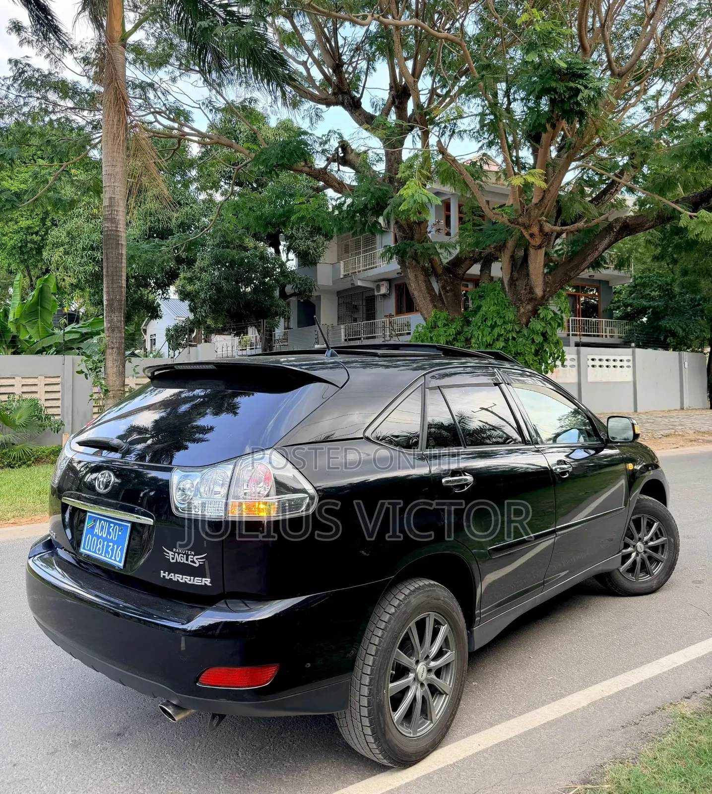 Toyota Harrier 2007 Black