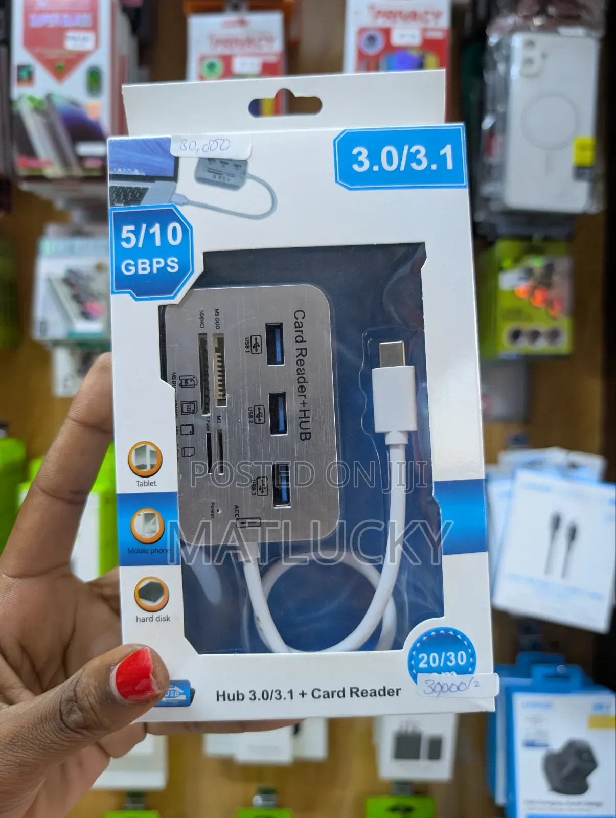 Hub 3.0/3.1+ Card Reader