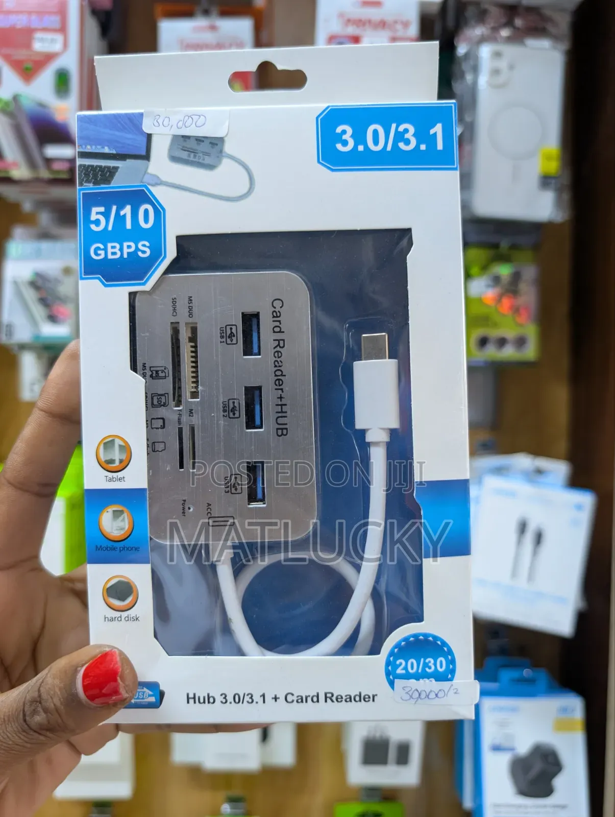 Hub 3.0/3.1+ Card Reader