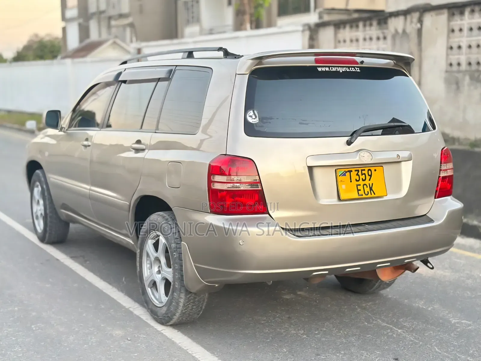 Toyota Kluger 2005 Silver