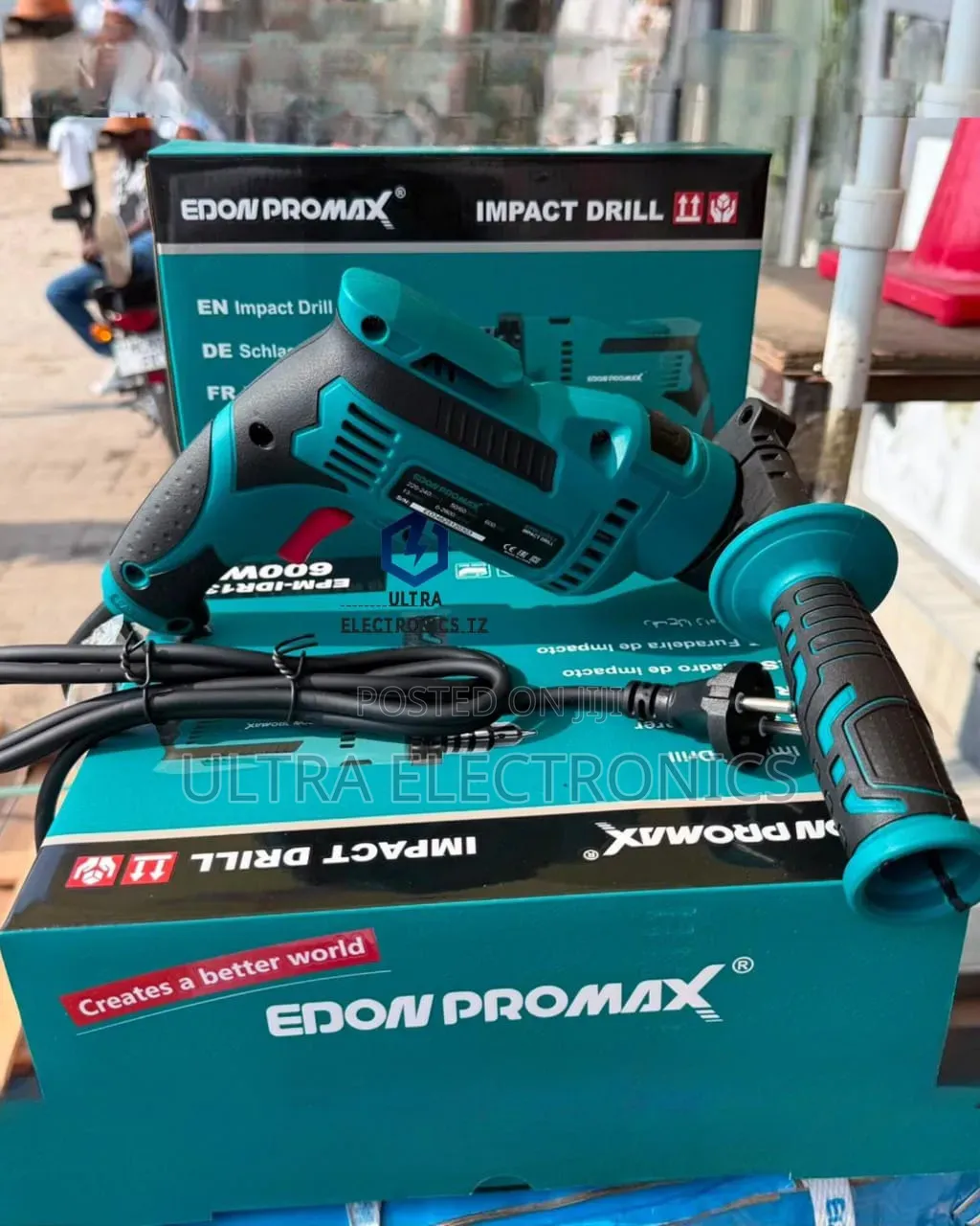 Edon Promax Hand Drill 600W Corded Electric Impact Drill.13mm