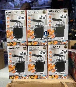 SOKANY Electric Citrus Juicer for Orange, Lemon Etc Ya Machungwa
700w