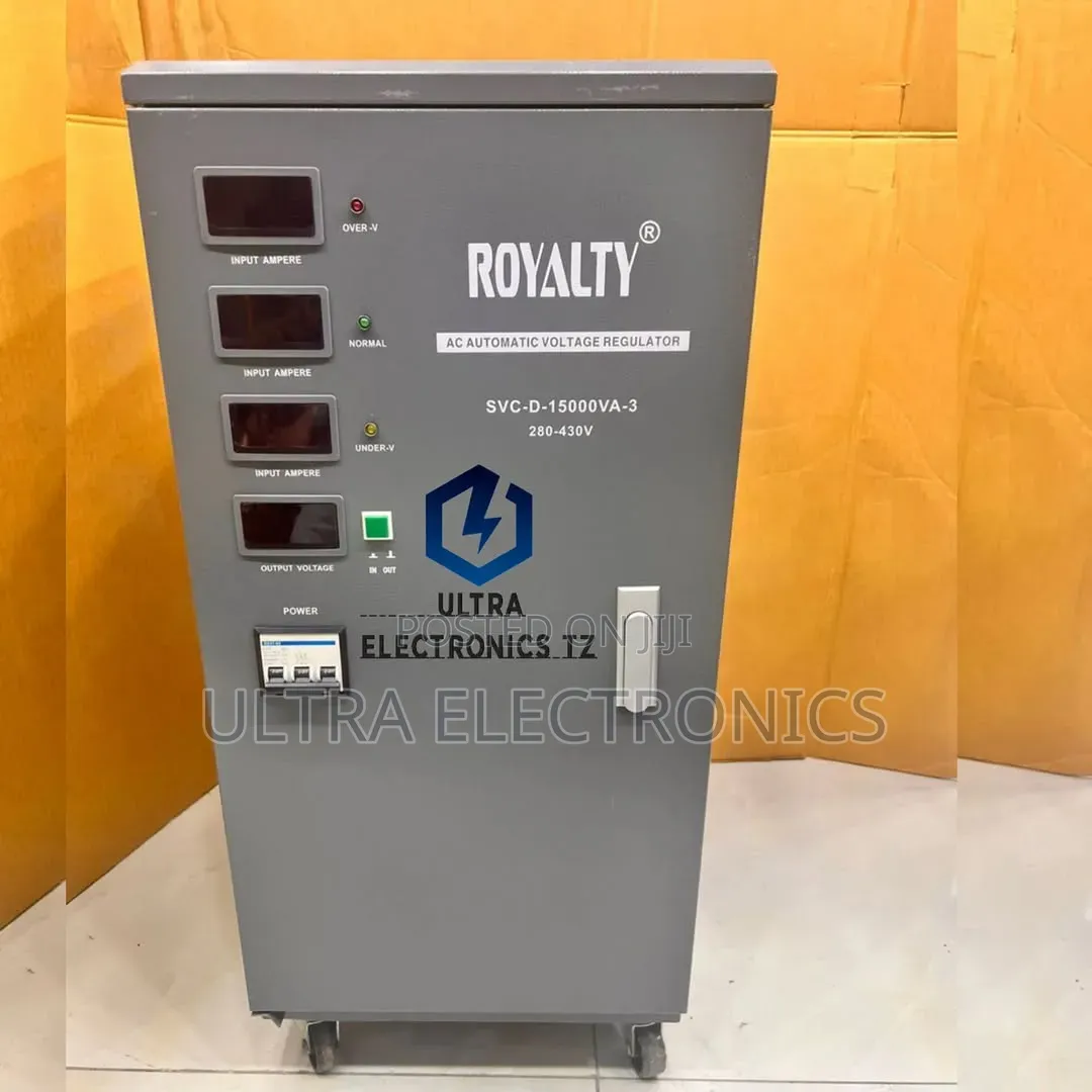 Original Royalty 
AC ~ Automatic Voltage Regulator With 15 KV
