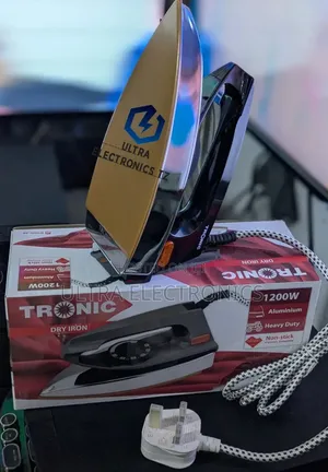 ORIGINAL TRONIC Non Stick Dry IRON Heavy Duty With 1200 Watts