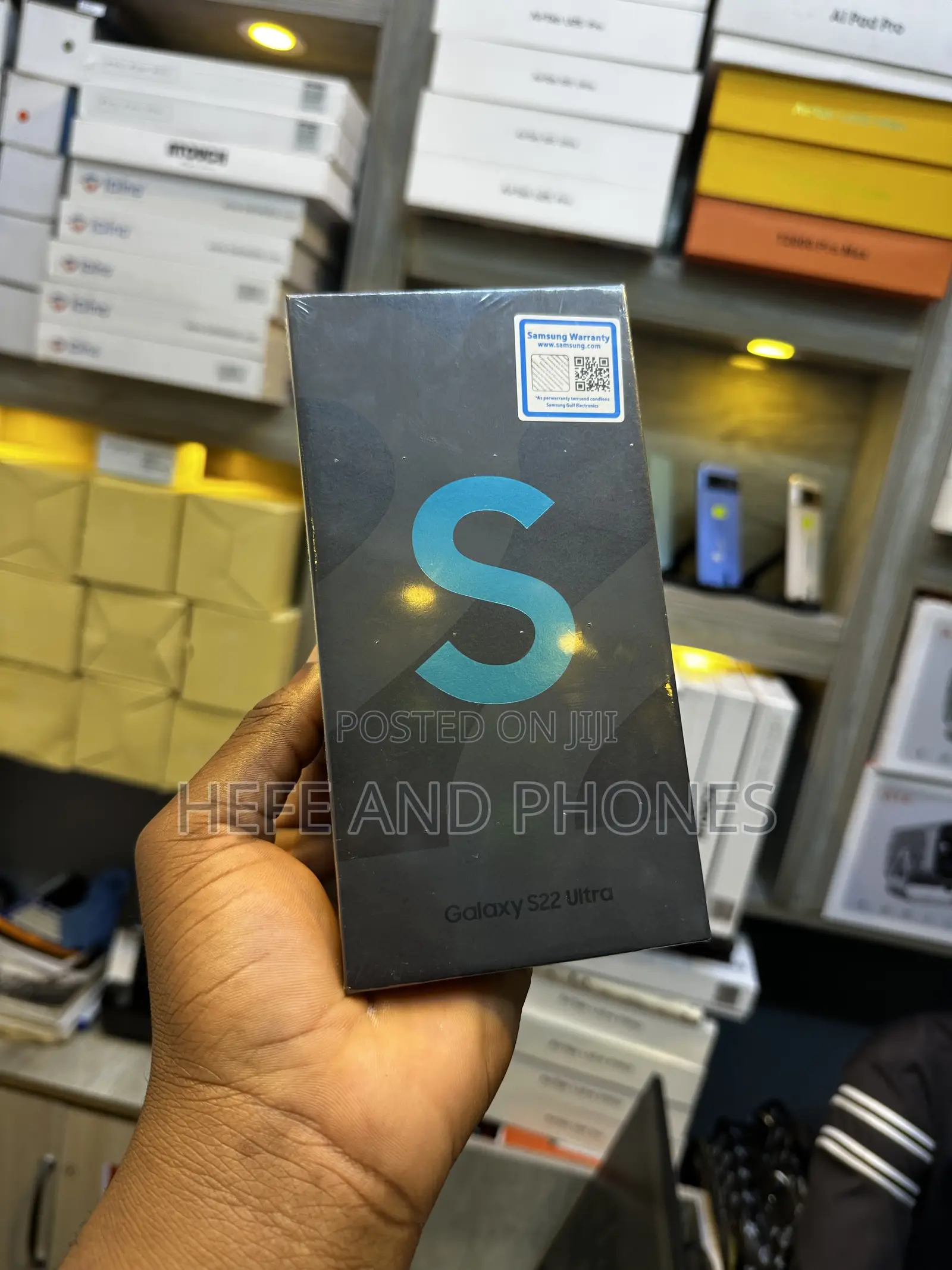 New Samsung Galaxy S22 Ultra 128 GB Black